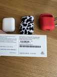 Кейс зарядний навушники AirPods2 оригінал А1602 , наушники, чохол