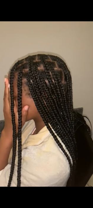 Tranças box braids