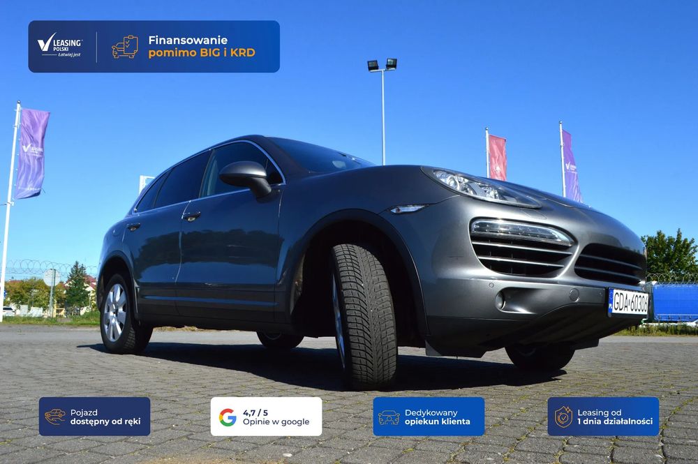 Porsche Cayenne [14331] napęd 4x4, GPS, as. parkowania, uszkodzony silnik, FV 23% VAT.