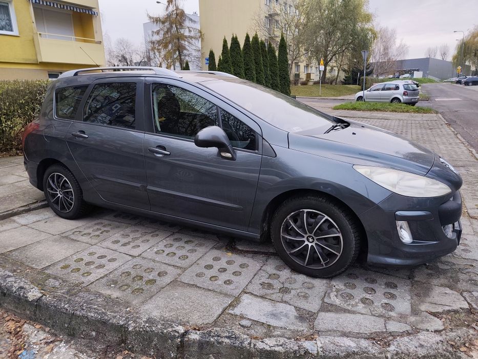 Peugeot 308 sw 1,6, 120 KM, 7 os. benzyna 2008