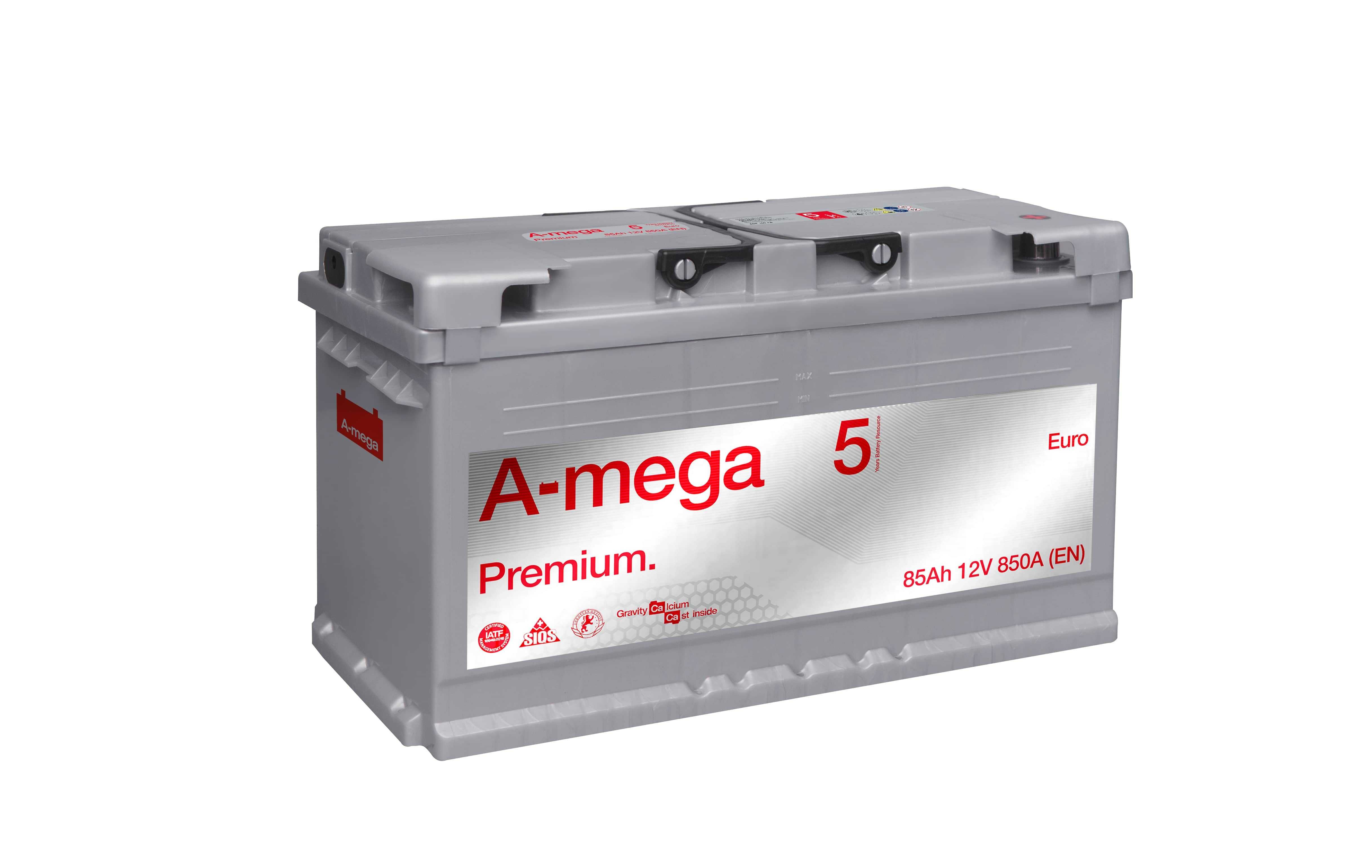 Akumulator Amega Premium 85Ah 850A Odlewane płyty nowy, MOCNY, Wrocław