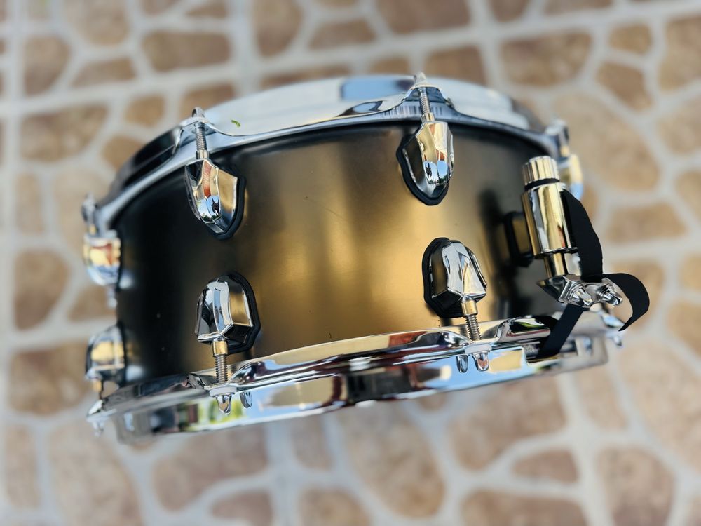++ Werbel MAPEX Black Panther Matt Halpern Signature 14x6 - BRASS ++
