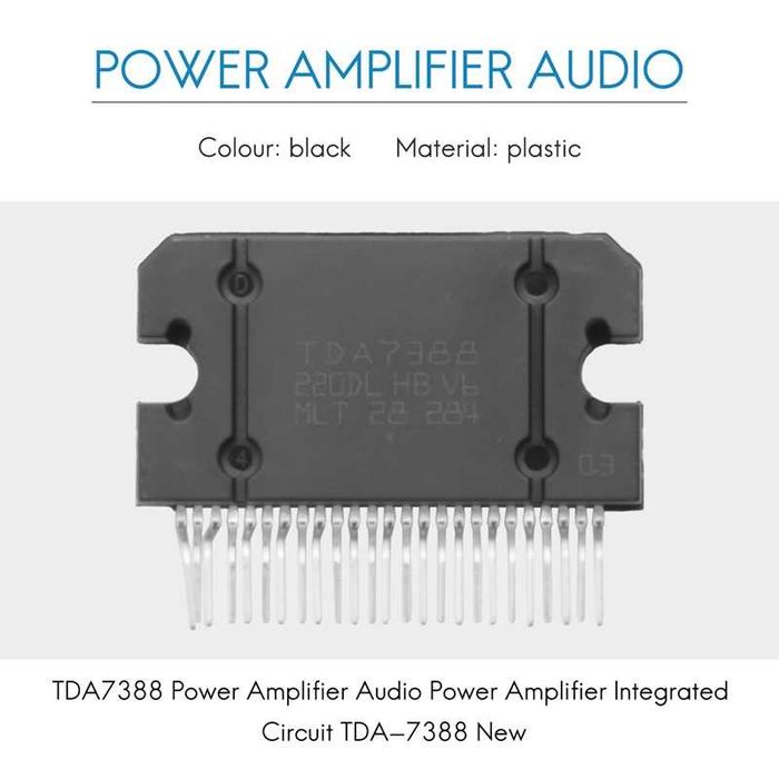 TDA 7388 Áudio Amplificador 4X41W       (NOVO)