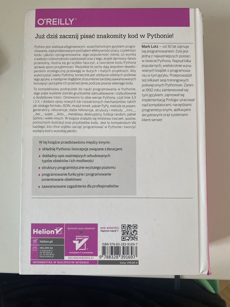 Książki o programowaniu - Python & Swift