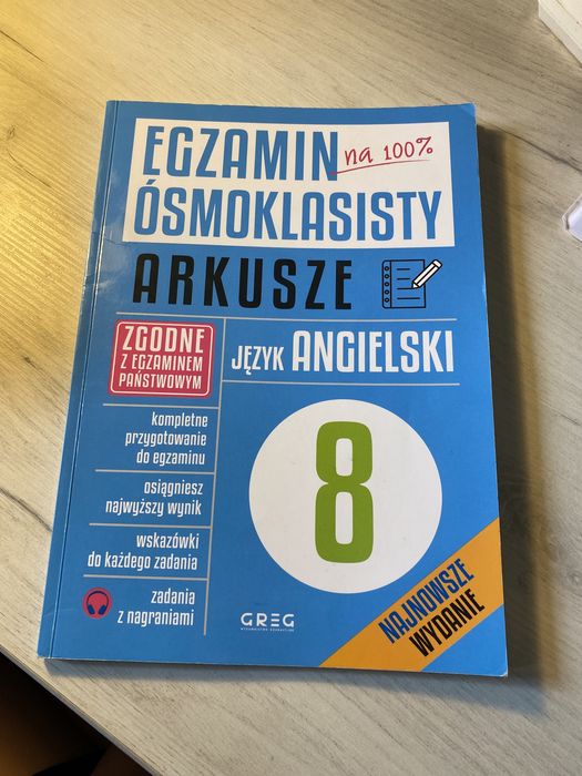 Arkusze z języka angielskiego
