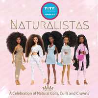 Naturalistas Fashion Doll чорношкіра лялька Гра з натуральним волоссям