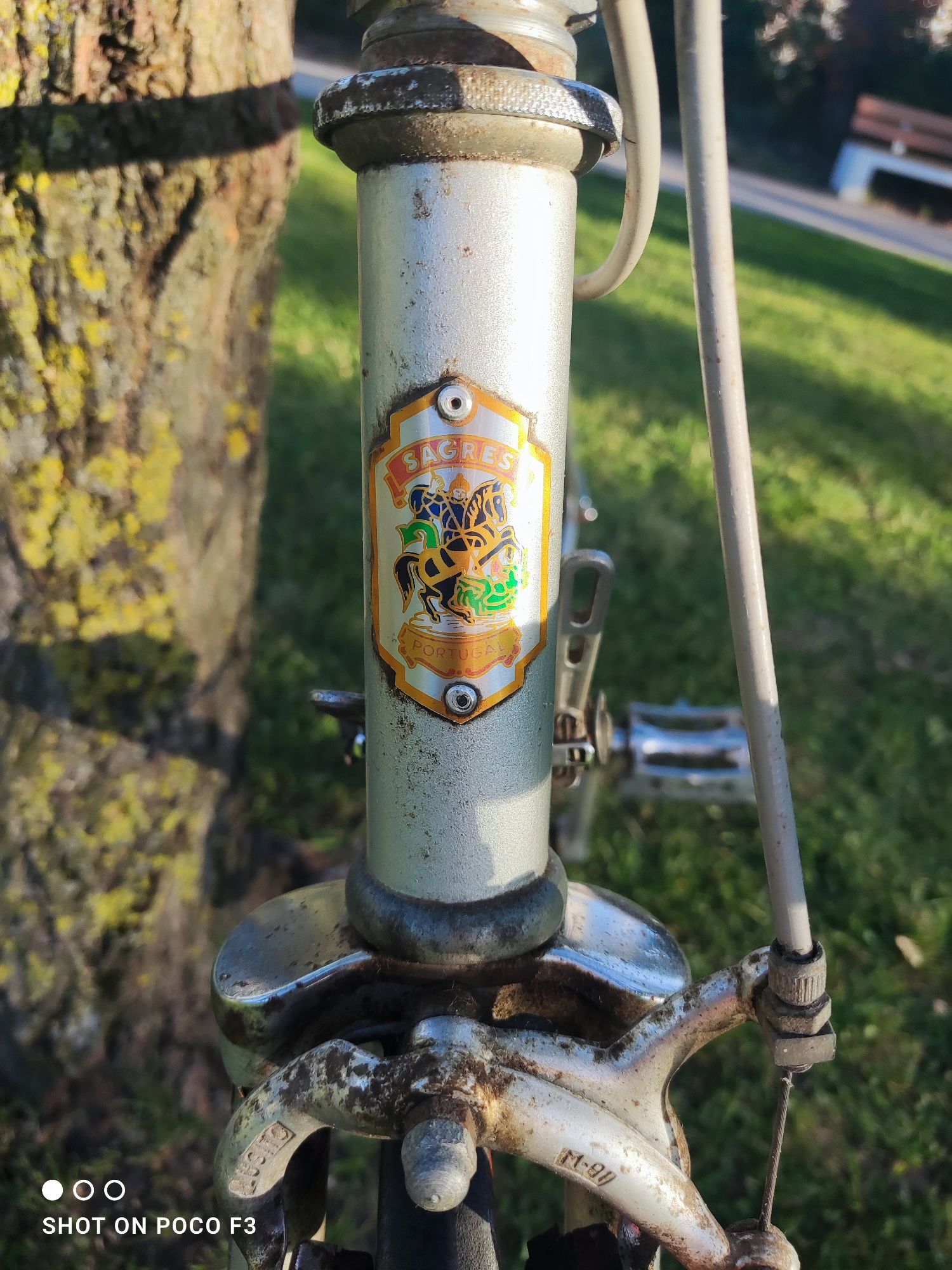 Bicicleta de ciclismo vintage Sagres