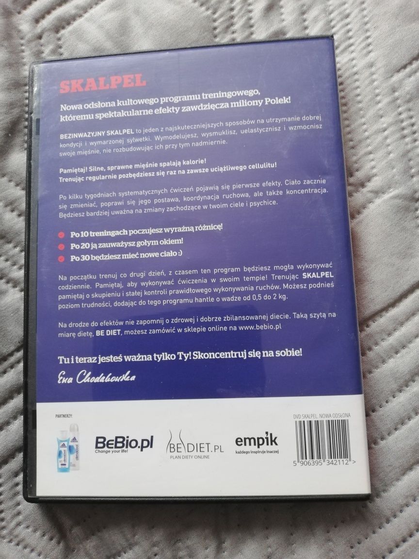 Skalpel Ewa Chodakowska płyta DVD