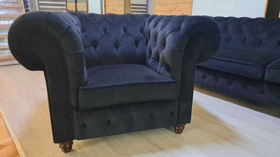 Komplet wypoczynkowy Chesterfield/ TRANSPORT GRATIS!