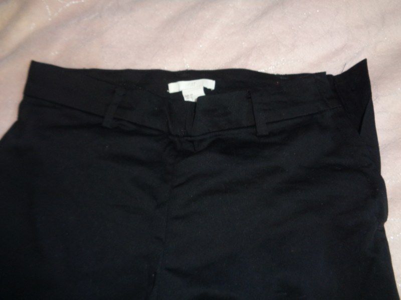 H&M czarne spodnie rozm.34