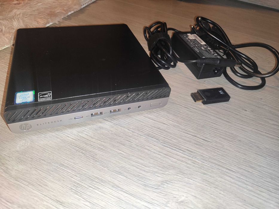 HP EliteDesk 800 G3 Mini Intel i5-7500T DDR4 12GB SSD 256GB