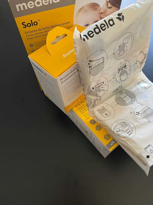 Extrator de Leite Elétrico Medela NOVO + acessórios