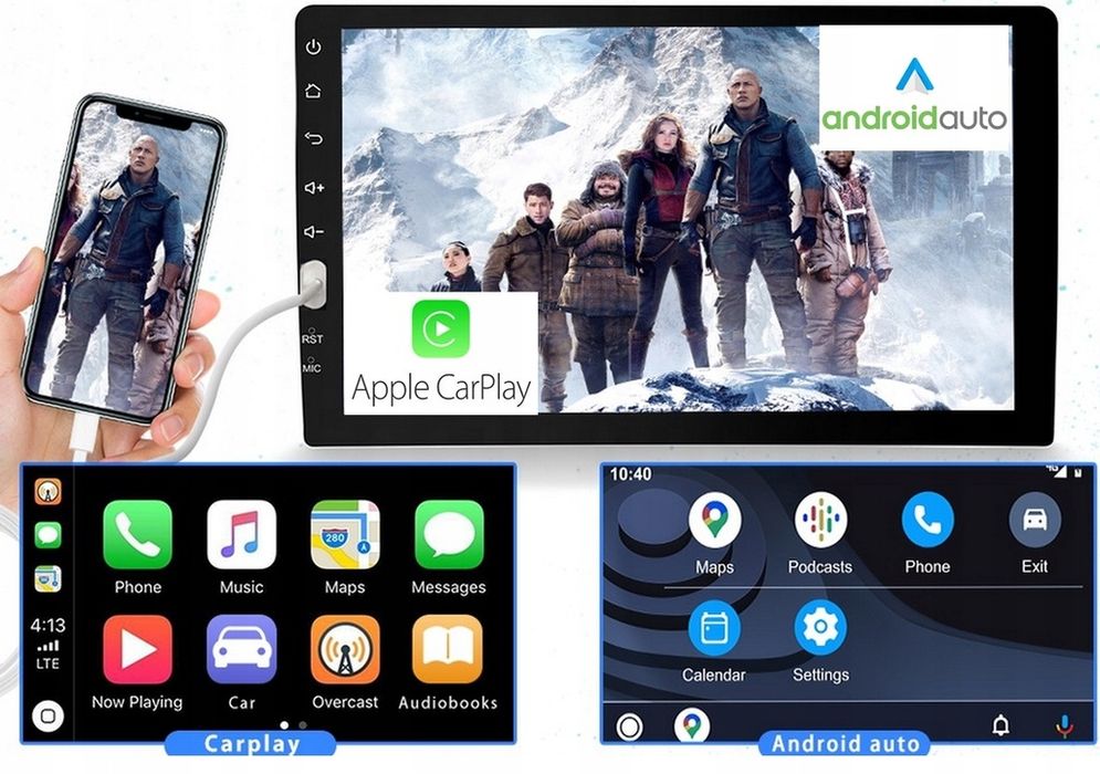 Radio Opel Vivaro 2014-2019 Android-Auto Carplay Usb Mp3 Bluetooth