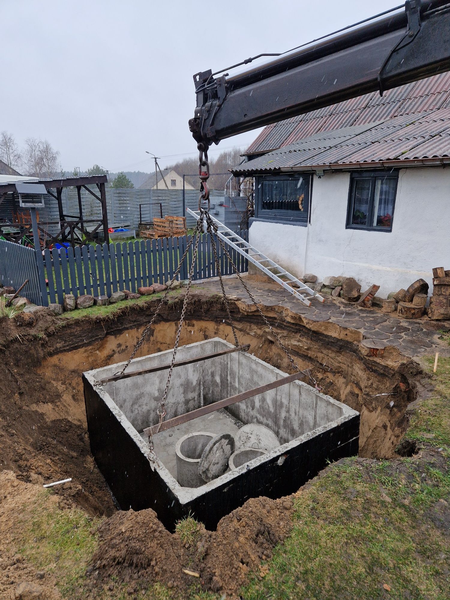 8m3 Szambo Betonowe Zbiorniki betonowe na deszczówkę  Otwock Mińsk Maz