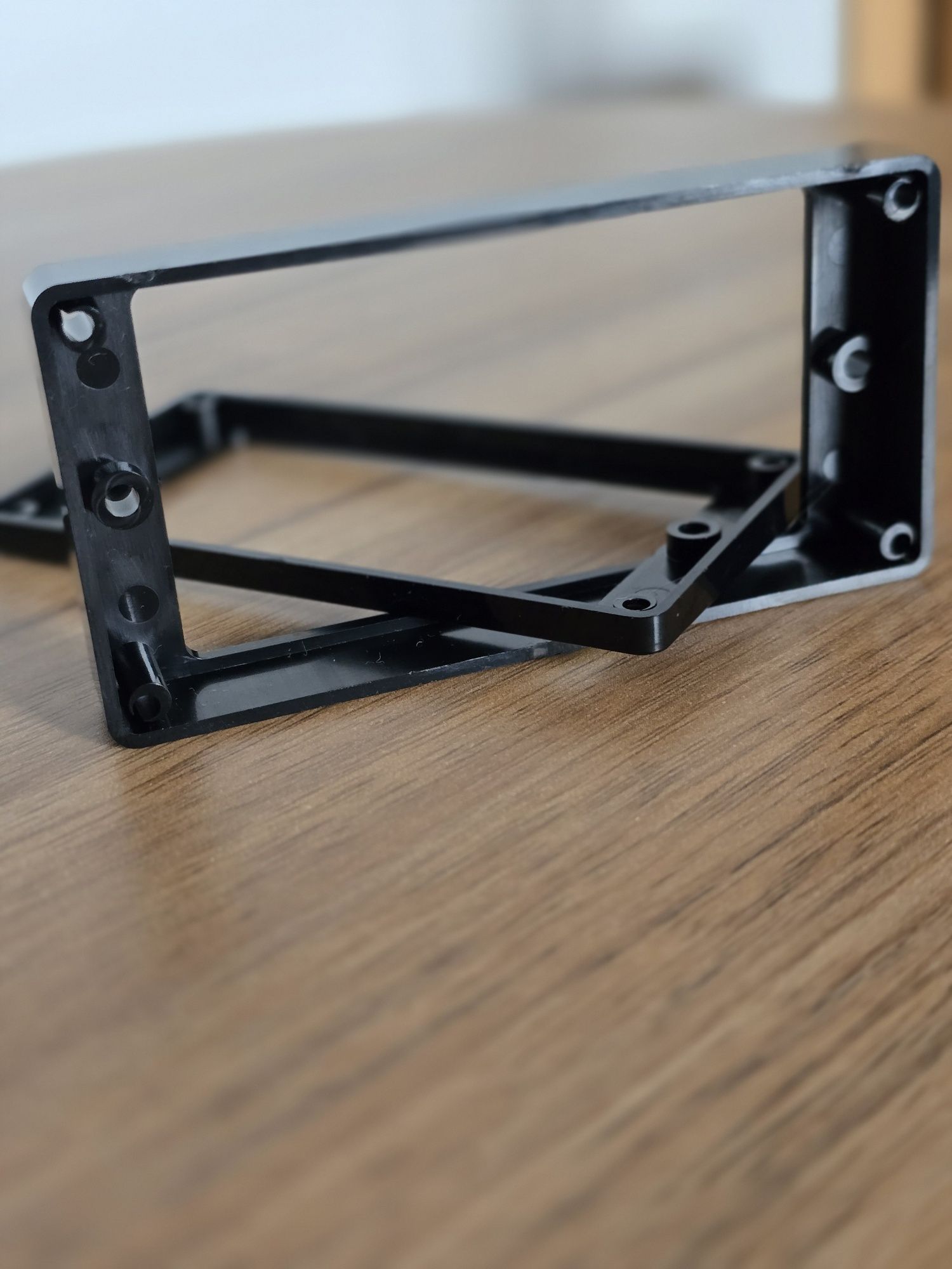 Wysokie czarne ramki przetworników humbucker, płaskie, styl Gibson