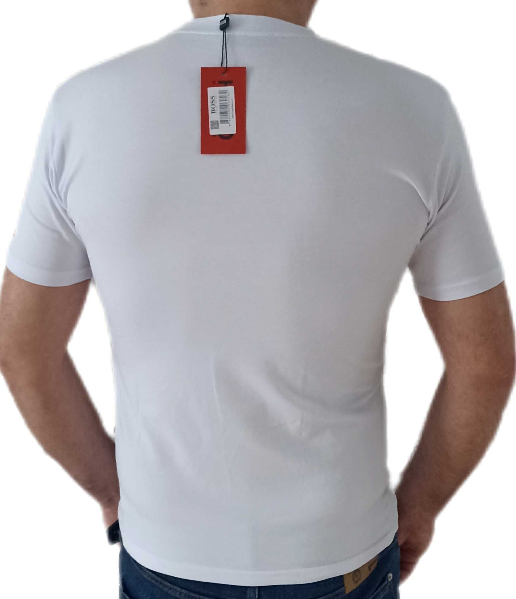Hugo Boss T-SHIRT koszulka biała r,L,XL,XXL
