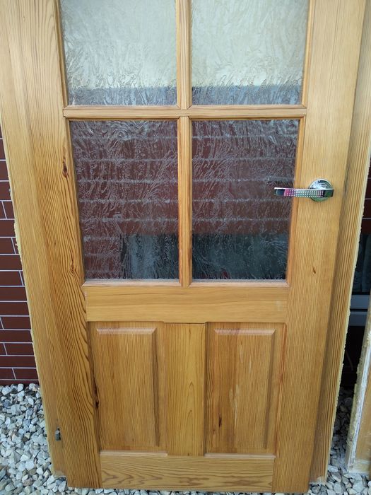 Drzwi drewniane 77x197