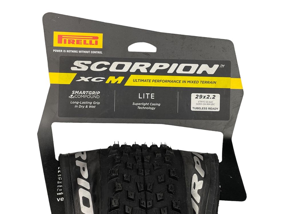 Opona rowerowa Pirelli Scorpion XC M, 29x2,2 Tubeless ready /022-006