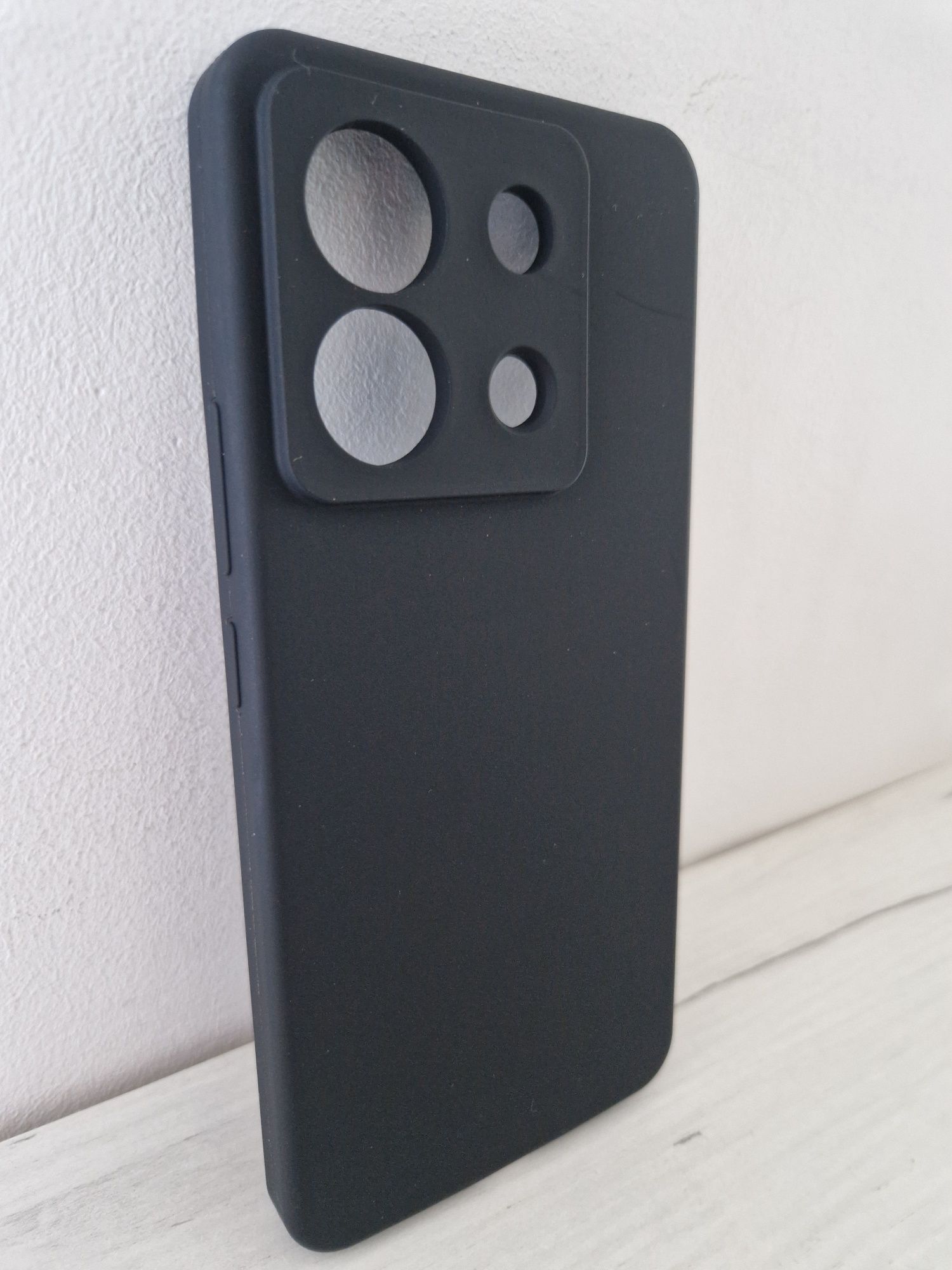 Silicone Lite Case do Xiaomi Redmi Note 13 Pro 5G czarny