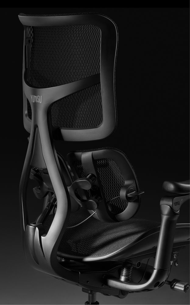 Fotel Biurowy Ergonomiczny YUMISU 1010 Materiał BLACK