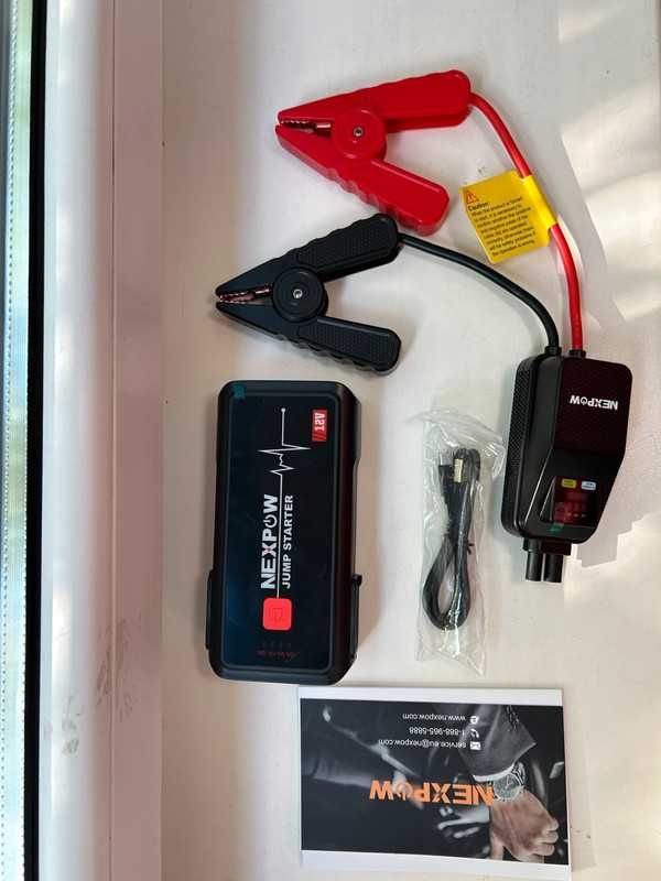 Nexpow Powerbank, Urządzenie Rozruchowe do Samochodu, 3000A