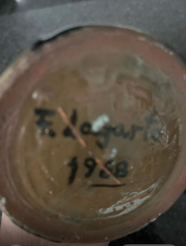 Jarra F. Lagarto de 1968