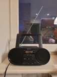 Radio Sony ZS-PS50W CD AUX USB Mini Jack MP3 Uchwyt