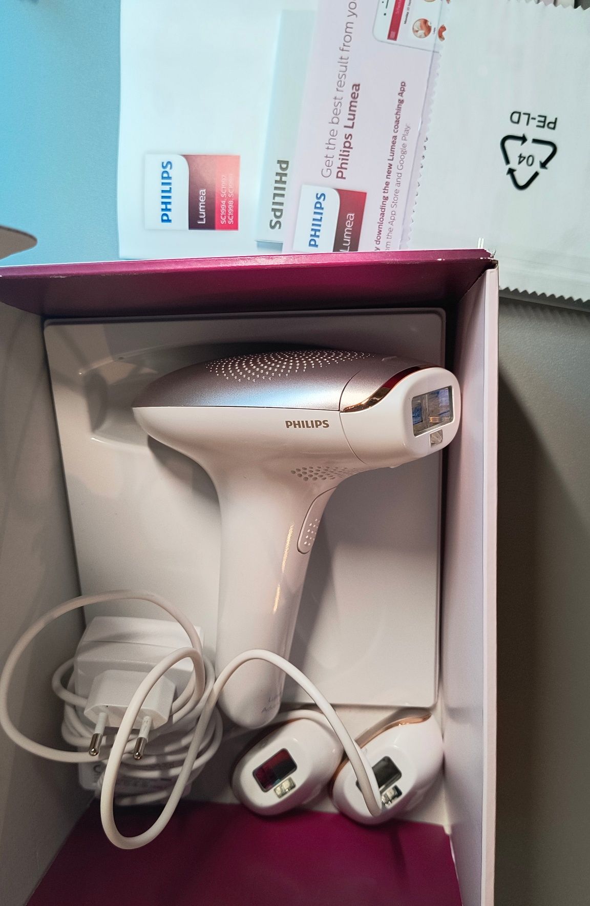 Depilator Philips Lumea Advanced SC1998/00 jak nowy