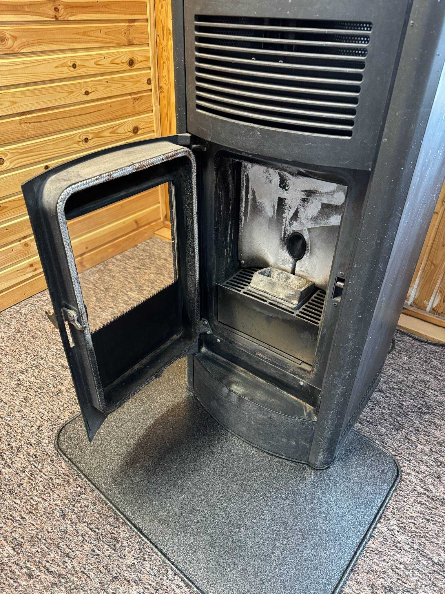 Piec na pellet MCZ kominek 11,5 kW z zasobnikiem automatyczny ŻELIWNY