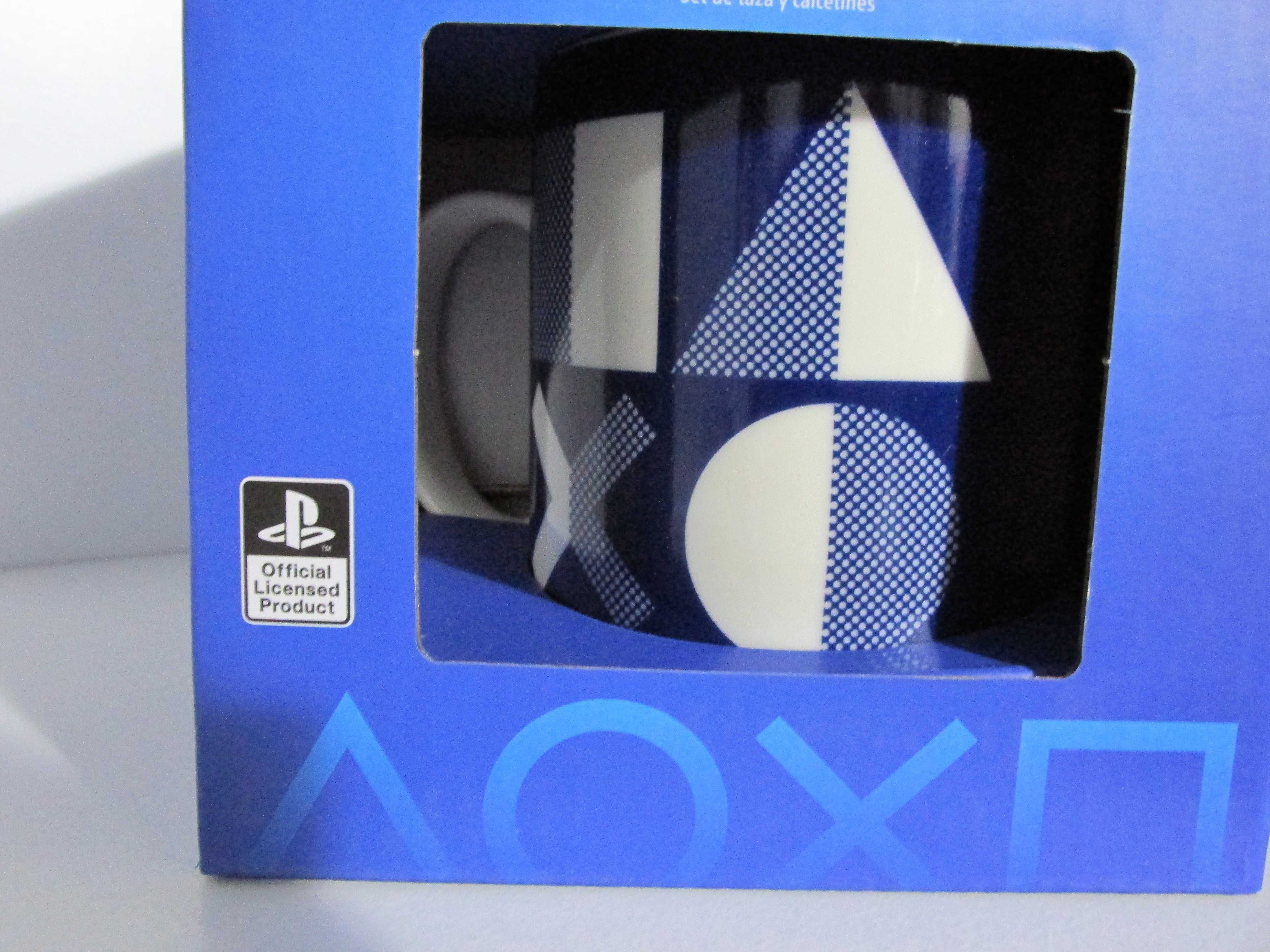 Playstation Mug and Socks (Caneca + Meias) Novo/Selado