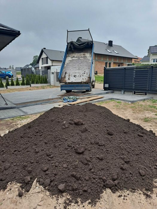 Ziemia ogrodowa siana, czarnoziem, humus, pod trawnik, pod warzywa