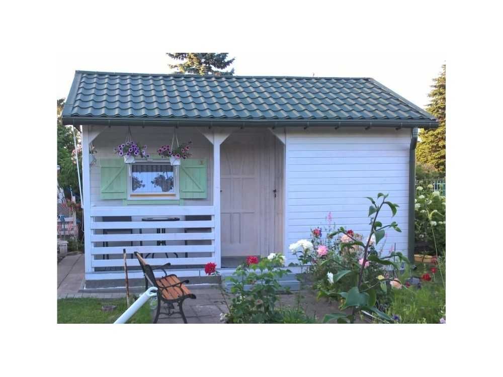 Domek drewniany "Migdałek" 5,10x4,domek do 35m2 ,,ogrodowy