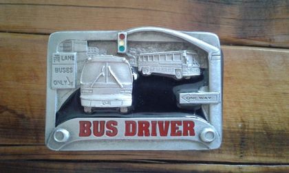 Пряжка Bus Driver (Водій Автобуса Буса)