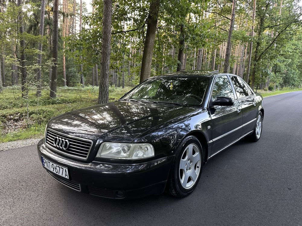 Audi A8 D2 V8 LPG alu LIFT czarne recaro Quattro