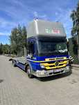 Mercedes Atego 818 laweta pomoc drogowa 2008r najazd, klima, euro5