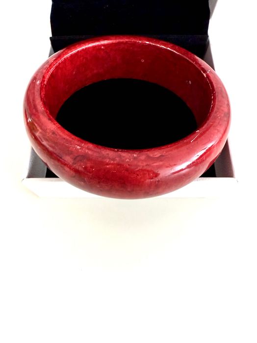 Nowa damska bransoletka czerwona vintage