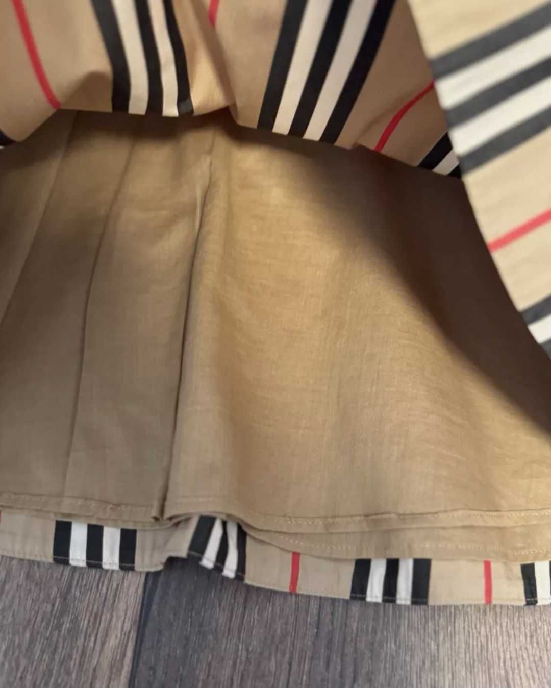 Vestido menina modelo burberry