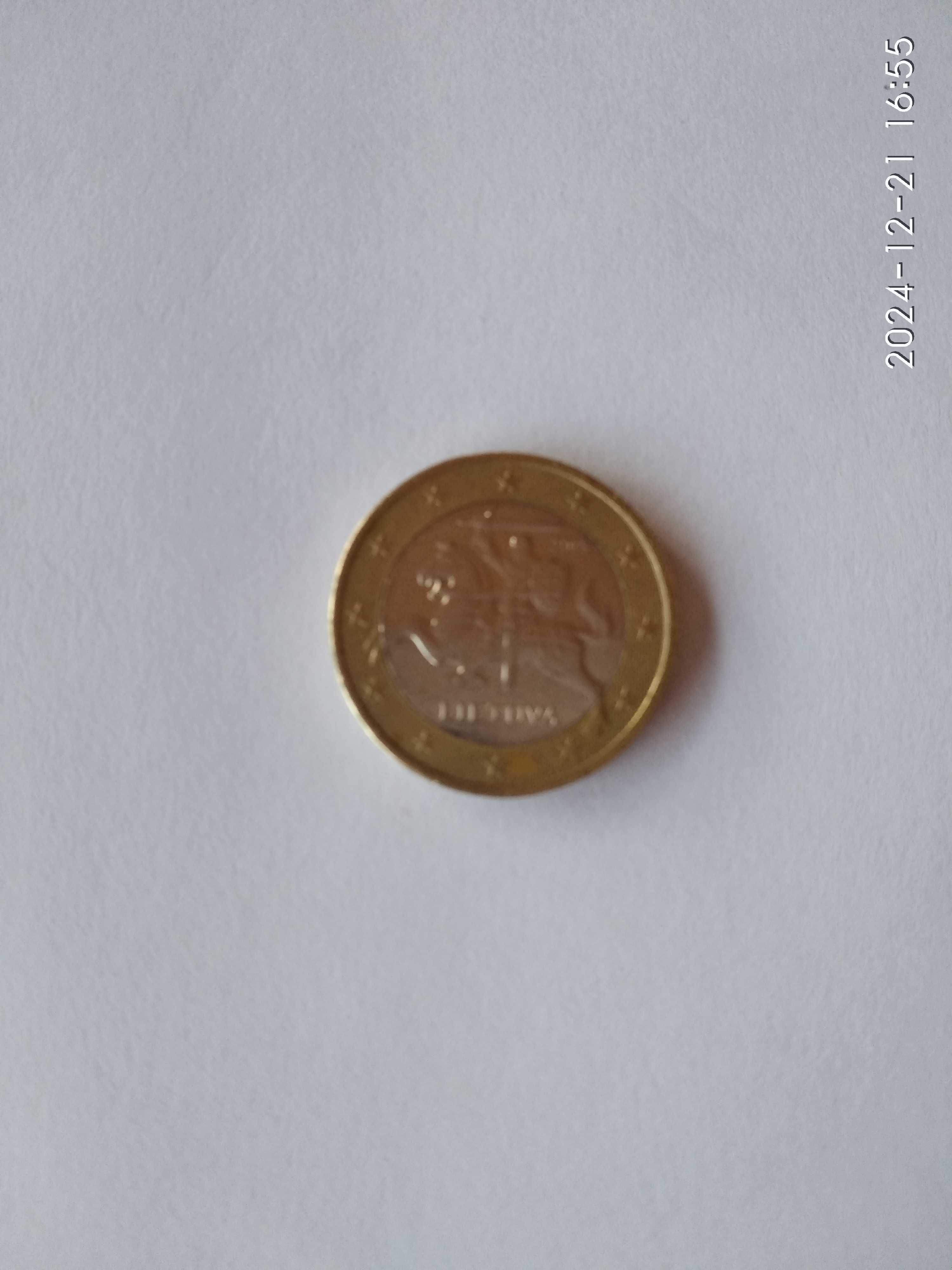 Moeda 1 Euro Lituânia 2015