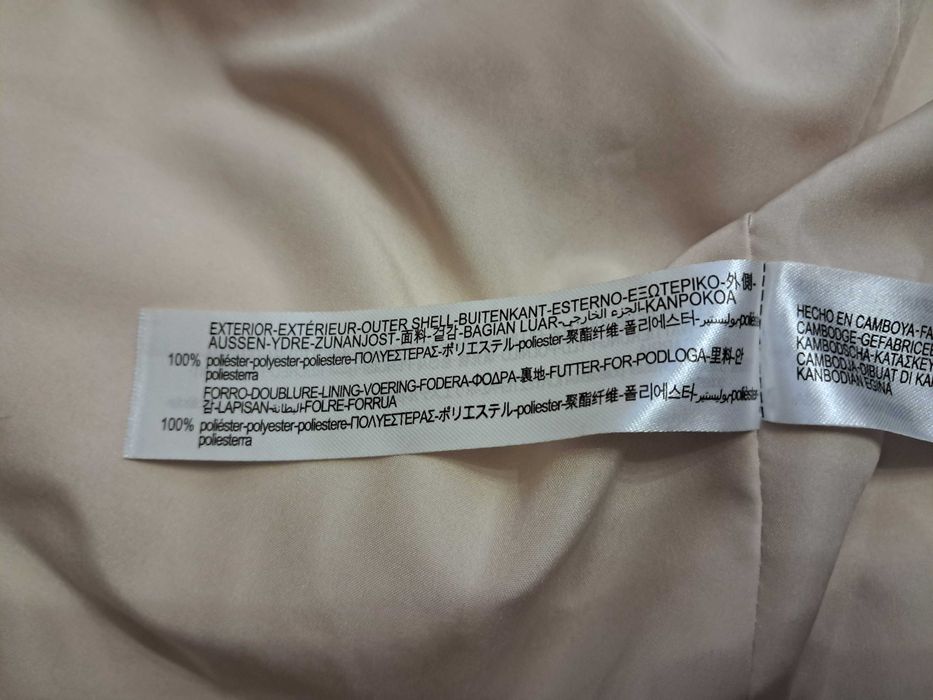 Женская куртка жилетка ZARA M 46-48 мех28