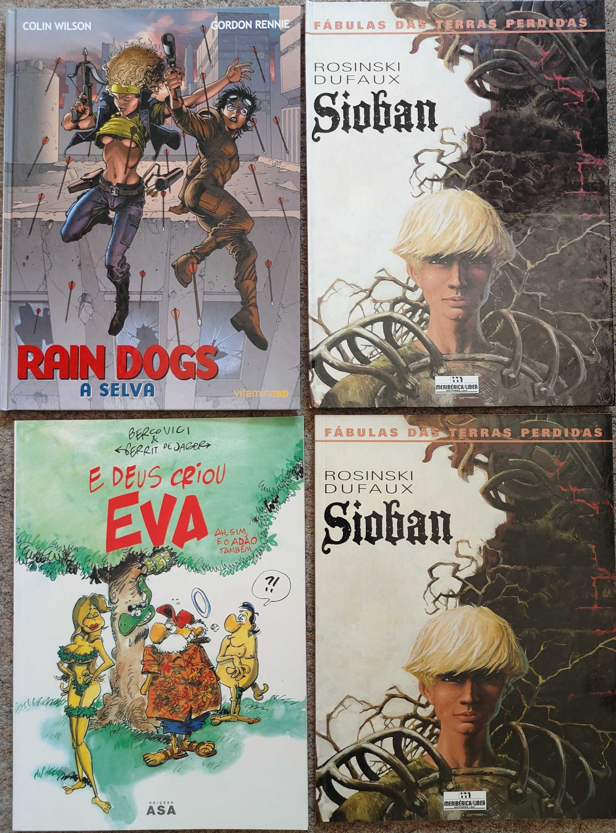 Álbuns de BD editada em Portugal – 12 livros - Lote 5