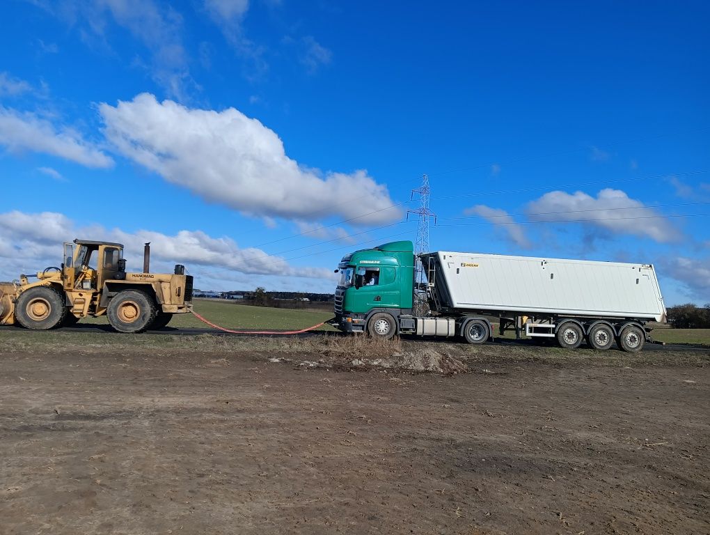 Piasek, żwir, kamień, ziemia, transport