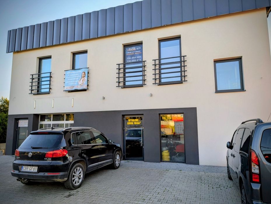 Lokal usługowo handlowy na wynajem 60m2 Brodnica Lidzbarska 68A