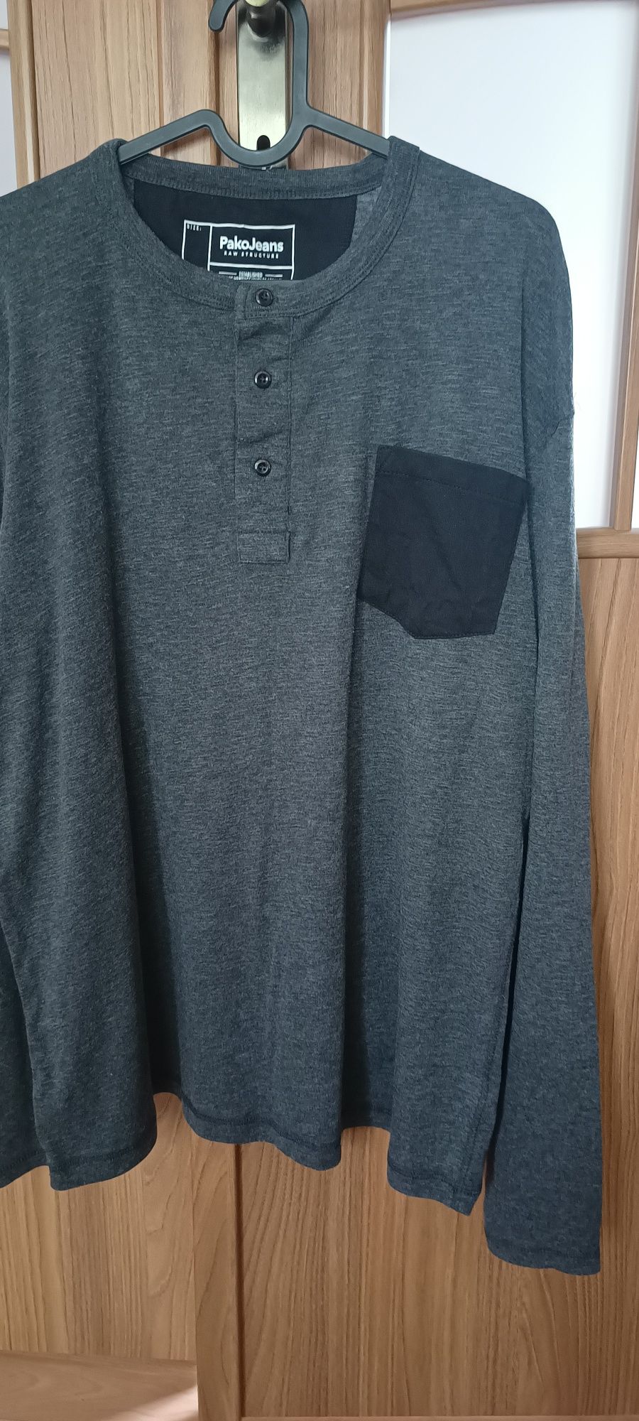 Longsleeve koszulka męska długi rękaw Pako Jeans XXL