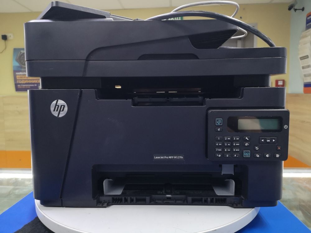 Лазерный принтер МФУ HP LaserJet Pro MFP M127fn в хорошому стані