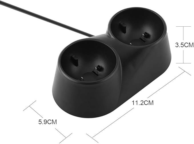 Stacja Ładująca Kjh Do Ps4 Vr – Ładowanie 2 Kontrolerów Move