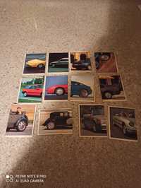 Kolekcja kart Panini auta
