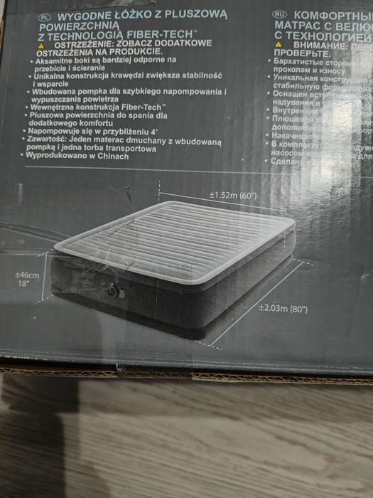 Colchão insuflável Intex