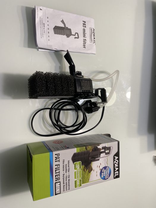 Aquael PAT-MINI filtr wewnętrzny 400 L/H do akwarium 10-120L