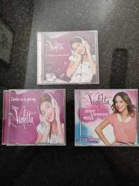 CDs música e DVD  Violetta