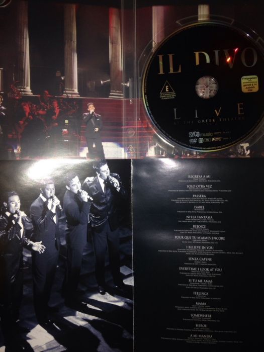 Dvd• IL DIVO-Live At the greek theatre.